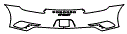 2019 Porsche 911  Coupe Rear Bumper Kit - PPF