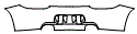 2010 Porsche 911 Targa 4S Rear Bumper Kit - PPF