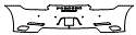 2019 Porsche 911 Carrera S Cabriolet Rear Bumper Kit - PPF