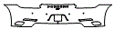 2019 Porsche 911  Cabriolet Rear Bumper Kit - PPF