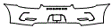 2017 Porsche 911 R Rear Bumper Kit - PPF