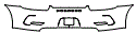 2017 Porsche 911 Rear Bumper Kit - PPF
