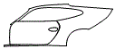 2008 Porsche 911 GT3 RS Door and Rear Fender Kit - PPF