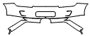 2008 Porsche 911 GT3 RS Rear Bumper Kit - PPF