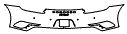 2017 Porsche 911 Rear Bumper Kit - PPF