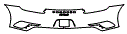 2018 Porsche 911  Cabriolet Rear Bumper Kit - PPF