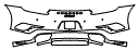 2019 Porsche 911 Rear Bumper Kit - PPF