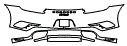2017 Porsche 911  Coupe Rear Bumper Kit - PPF