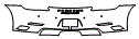 2018 Porsche 911 Targa 4 GTS Rear Bumper Kit - PPF
