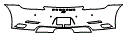 2019 Porsche 911 Carrera 4 GTS Cabriolet Rear Bumper Kit - PPF