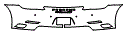 2018 Porsche 911  Cabriolet Rear Bumper Kit - PPF