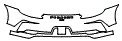 2018 Porsche 911 Rear Bumper Kit - PPF