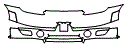 2018 Porsche 911 GT2 RS Rear Bumper Kit - PPF