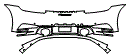 2022 Porsche 911 (992) Carrera S Coupe Rear Bumper Kit - PPF