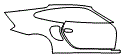 2005 Porsche 911 Turbo S Door and Rear Fender Kit - PPF