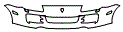 2008 Porsche Cayenne Bumper Kit - PPF