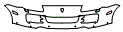 2010 Porsche Cayenne Bumper Kit - PPF