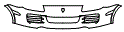 2009 Porsche Cayenne Bumper Kit - PPF