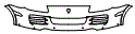 2010 Porsche Cayenne Bumper Kit - PPF