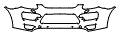 2012 Porsche Cayenne Bumper Kit - PPF
