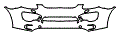 2014 Porsche Cayenne Bumper Kit - PPF