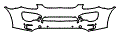 2013 Porsche Cayenne Bumper Kit - PPF