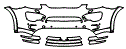 2013 Porsche Cayenne Bumper Kit - PPF