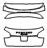 2018 Porsche Cayenne S Trunk Lid Kit - PPF