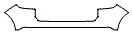2020 Porsche Cayenne SUV Base Rear Bumper Kit - PPF