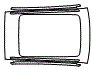2024 Porsche Cayenne SUV Base Roof Kit - PPF