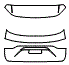 2019 Porsche Cayenne SUV Base Hatch Kit - PPF