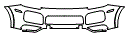 2022 Porsche Cayenne  E-Hybrid Bumper Kit - PPF