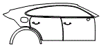 2022 Porsche Cayenne Door and Rear Fender Kit - PPF