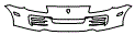 2009 Porsche Cayenne Bumper Kit - PPF