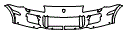 2009 Porsche Cayenne Bumper Kit - PPF