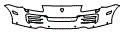 2008 Porsche Cayenne Bumper Kit - PPF
