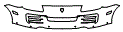 2010 Porsche Cayenne Bumper Kit - PPF
