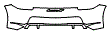 2004 Porsche Carrera GT Rear Bumper Kit - PPF