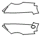 2004 Porsche Carrera GT Rear Fender Kit - PPF