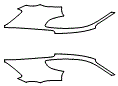 2016 Porsche Cayman Base Rear Fender Kit - PPF
