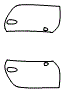 2016 Porsche Boxster Door Kit - PPF