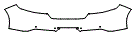 2015 Porsche Panamera Turbo S Rear Bumper Kit - PPF