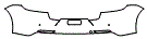 2021 Porsche Panamera Rear Bumper Kit - PPF