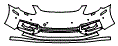 2021 Porsche Panamera Bumper Kit - PPF