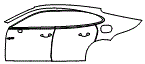 2017 Porsche Panamera 4 E-Hybrid Door and Rear Fender Kit - PPF
