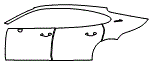 2022 Porsche Panamera Executive 4S Door and Rear Fender Kit - PPF