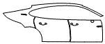 2019 Porsche Panamera Door and Rear Fender Kit - PPF