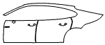 2022 Porsche Panamera Door and Rear Fender Kit - PPF