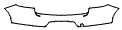 2020 Porsche Macan Rear Bumper Kit - PPF