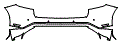 2022 Porsche Macan Rear Bumper Kit - PPF